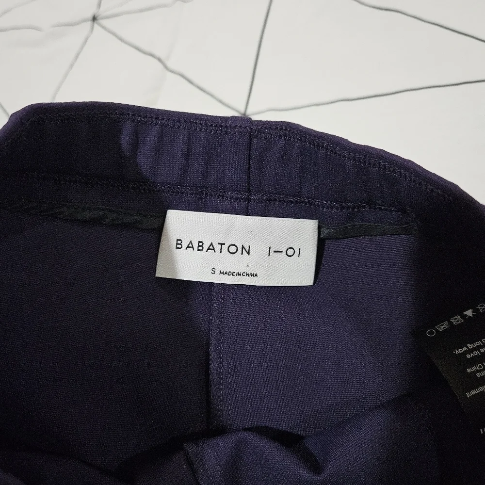Aritzia Babaton 1-01 Skinny Legging-Style Pant Dark Purple Size Small - Picture 4 of 7